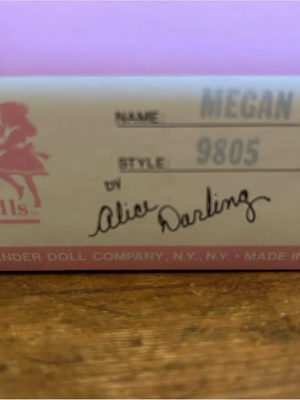Madame Alexander alice darling